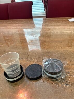 Oreo collapsible cups set of two